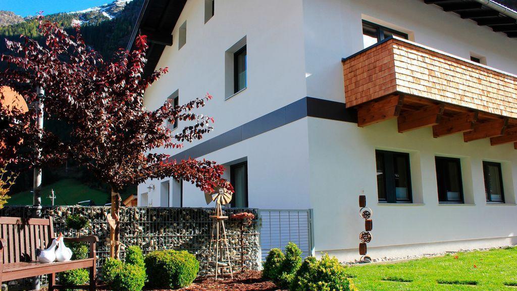 Ferienwohnung Haus Alpenglück Kaunertal Exterior foto