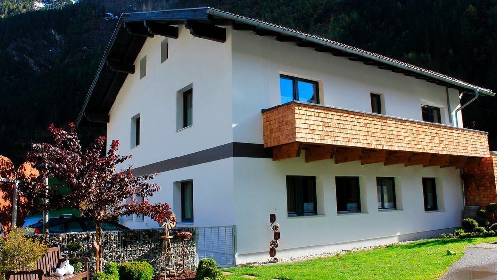 Ferienwohnung Haus Alpenglück Kaunertal Exterior foto